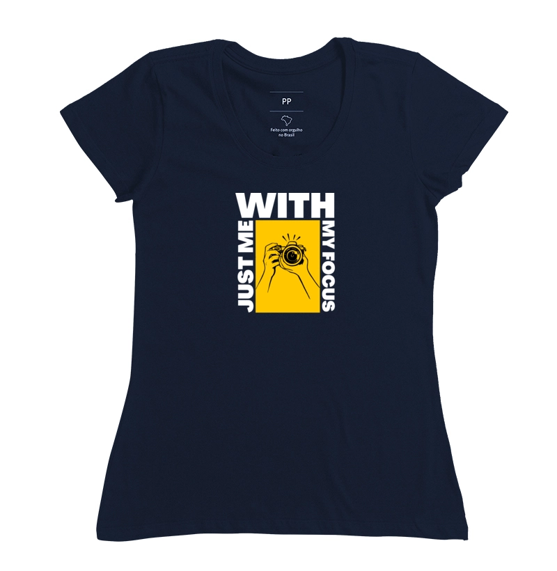 Camiseta Just Me with My focus - Imagem 6