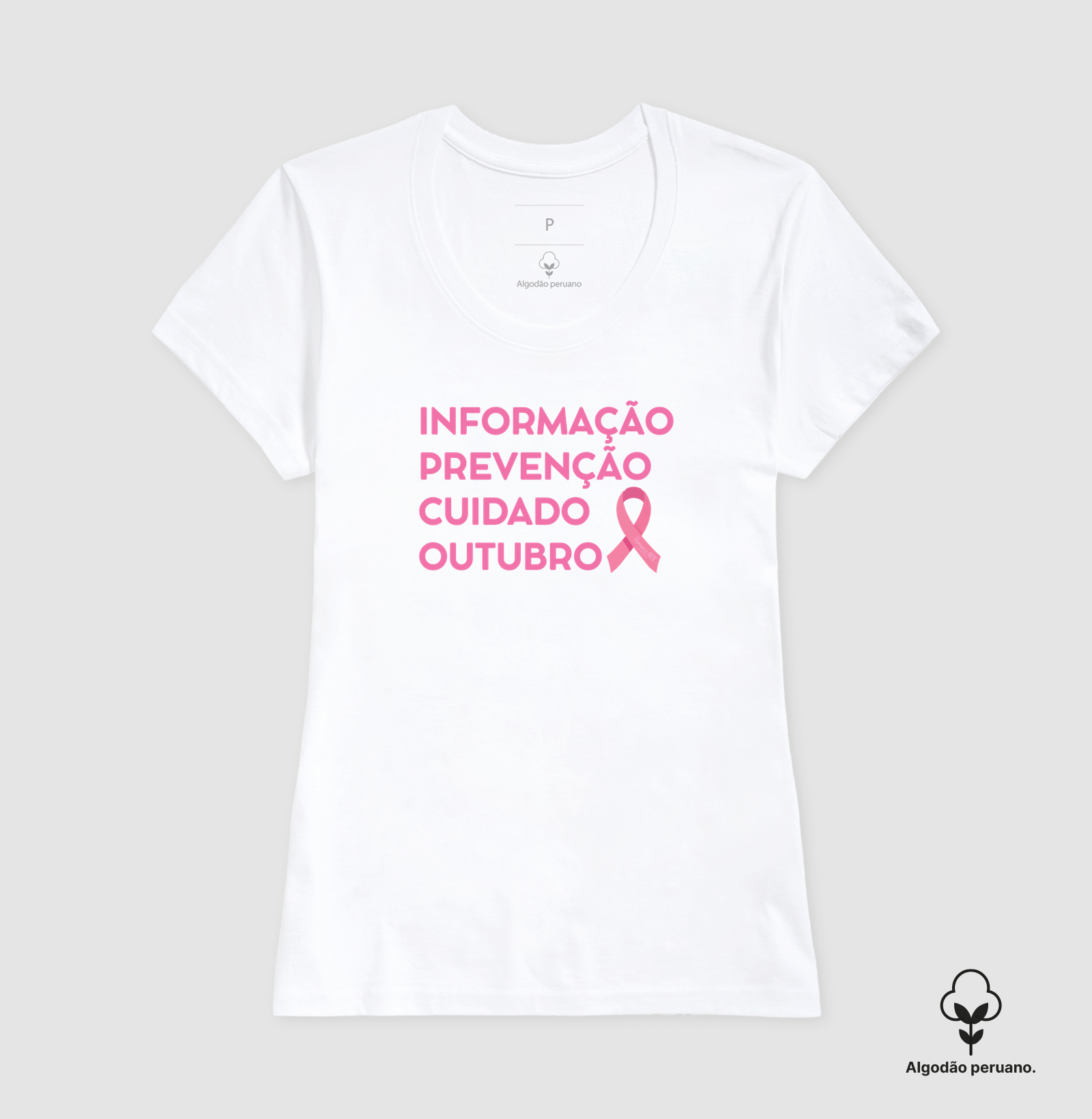 Informação, Prevenção, Cuidado, OUTUBRO ROSA Algodão Peruano - Imagem 4