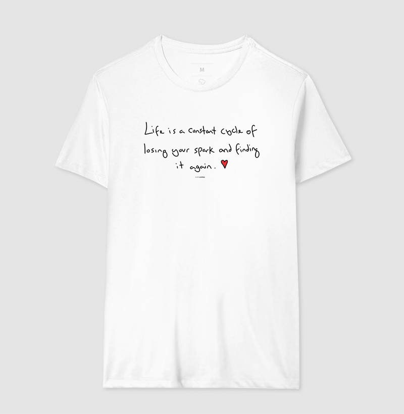 Camiseta Life Is a Constant Cycle - Imagem 4