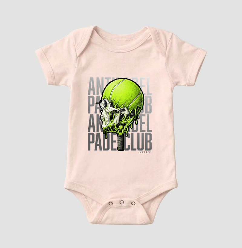 Camiseta Anti-Padel Caveira Prata - Imagem 5