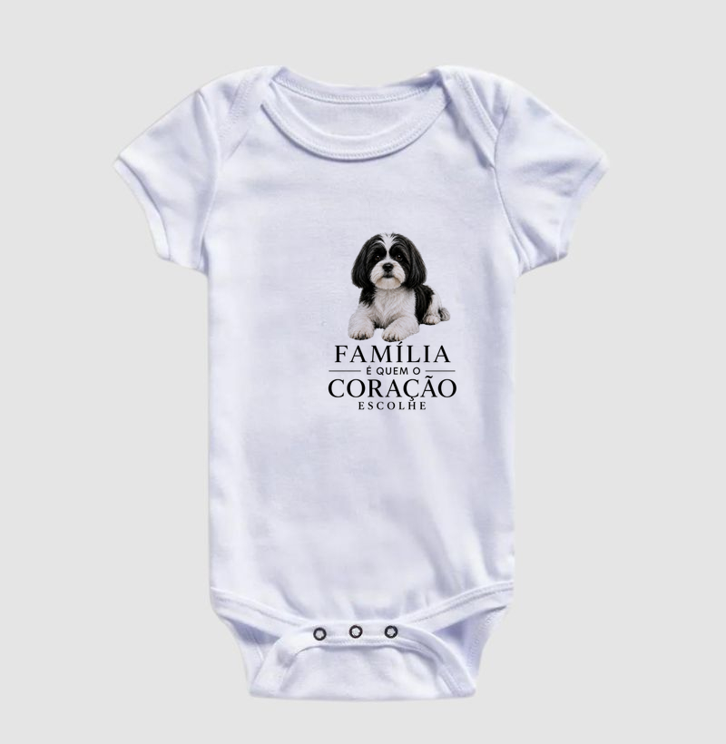 Lhasa Apso Preto e Branco - Família - Imagem 3