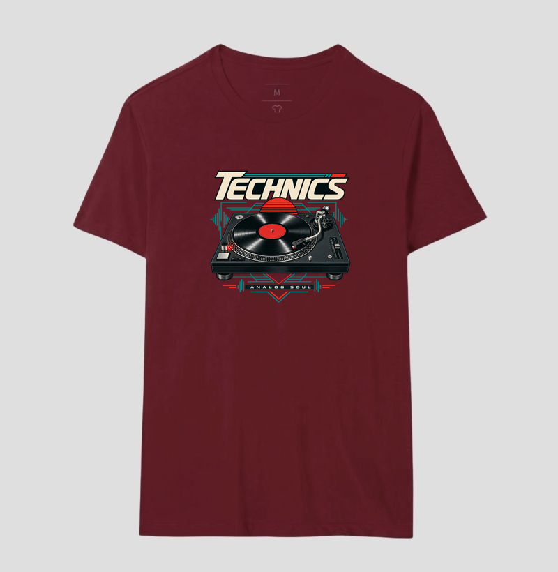 Camiseta Technics — Analog Soul | Slow Life - Imagem 21
