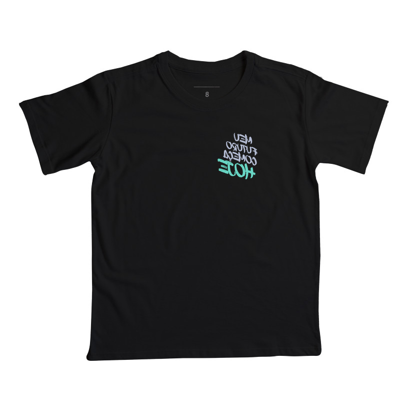 Futuro Começa Hoje - Camiseta Infantil - Imagem 2