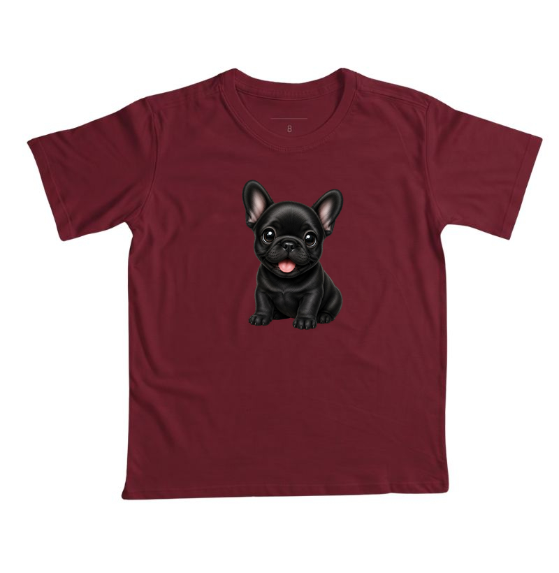 Bulldog (Buldogue) Francês Preto - Desenho Animado - Imagem 3