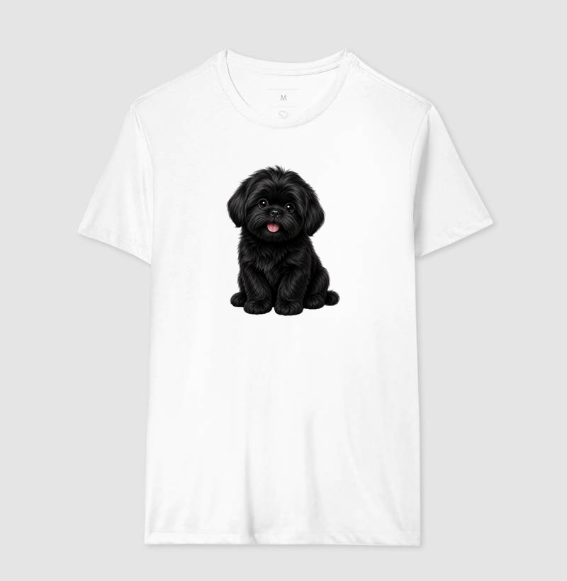 Shih Tzu Preto - Desenho Animado - Imagem 4