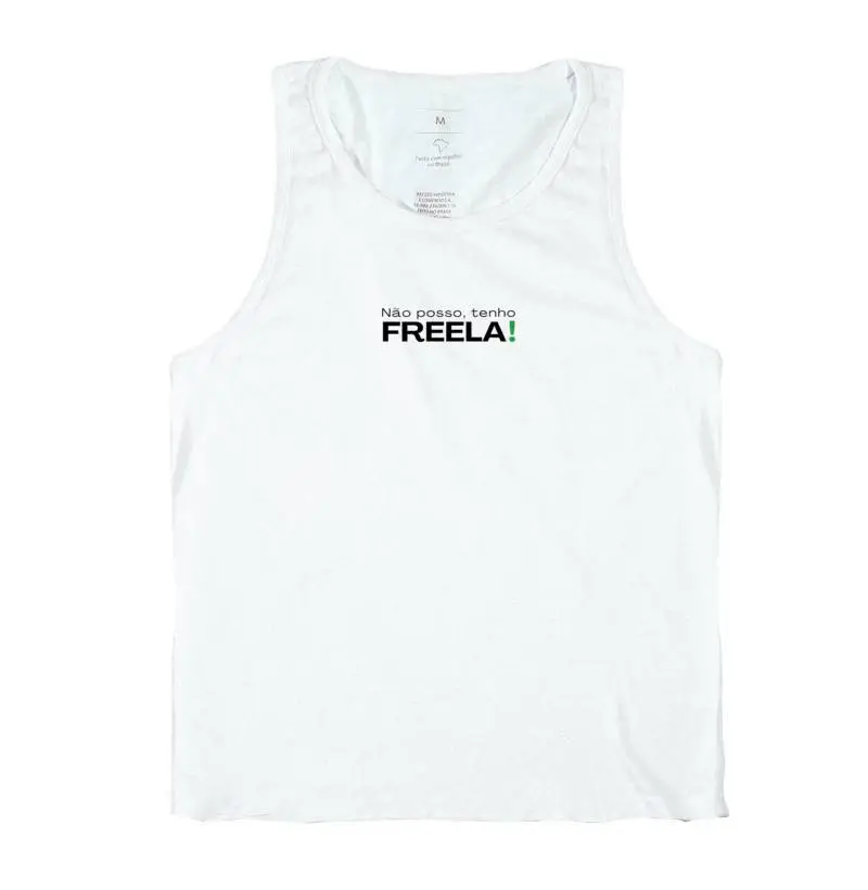 Camiseta regata, não posso tenho freela - Imagem 2