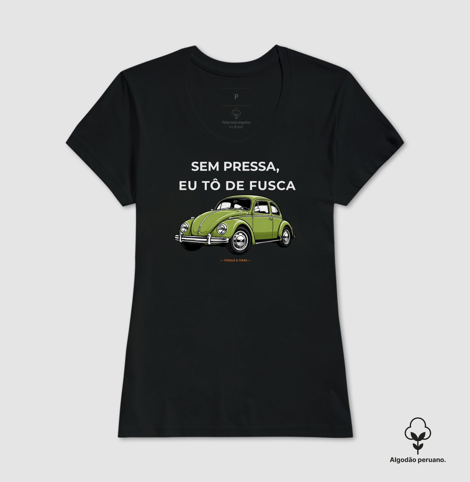 Sem pressa, eu tô de fusca - Verde - Imagem 5