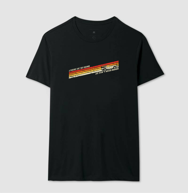 Camiseta We don't Need Vintage Roads - Imagem 2