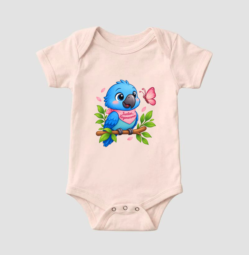 Body Infantil - Ararinha Azul - Imagem 3