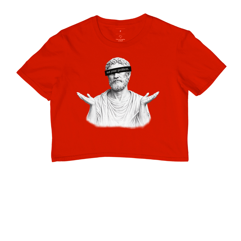 Camiseta Estoicismo " Not your problem" - Imagem 7