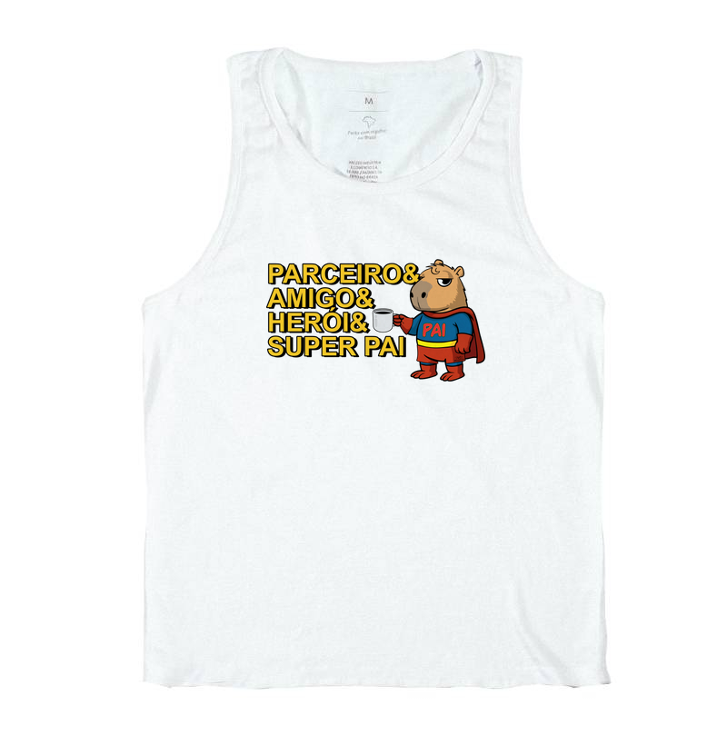 Camiseta Capivara Pai Super - Imagem 2