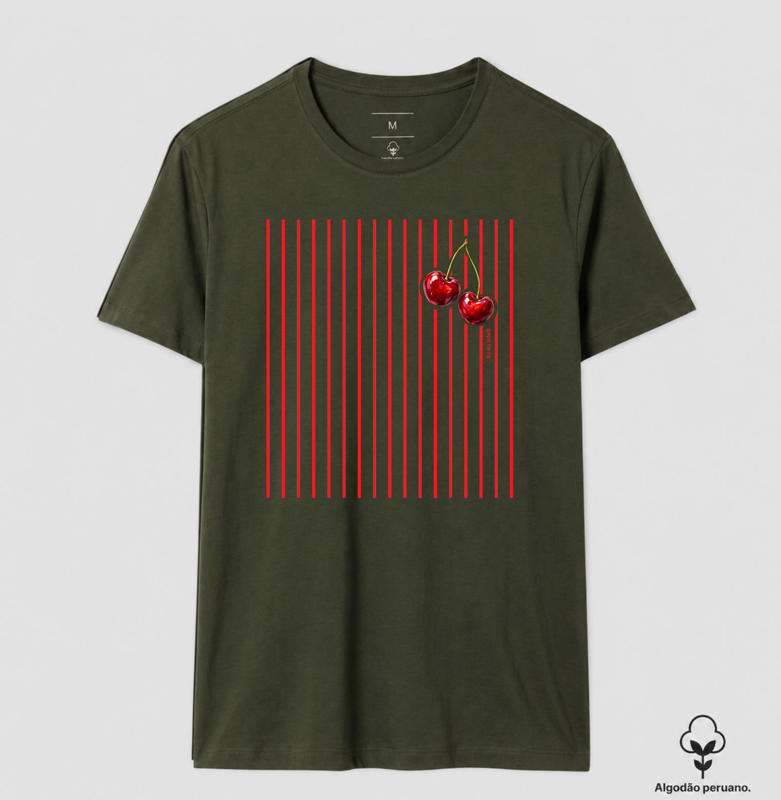 CEREJA - Algodão Peruano - Imagem 7
