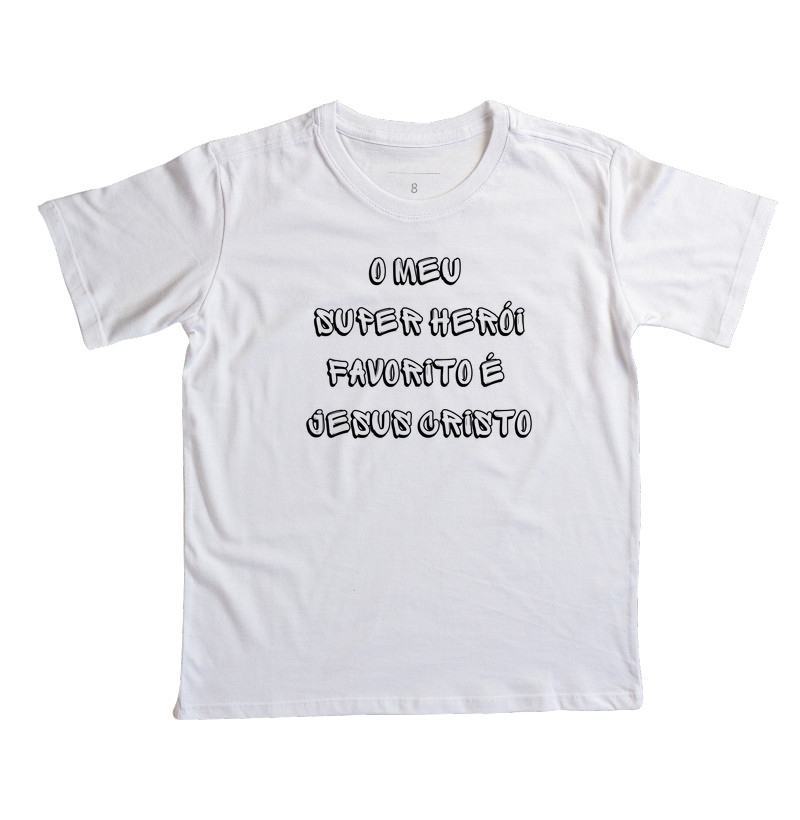 Camiseta Infantil Jesus Cristo