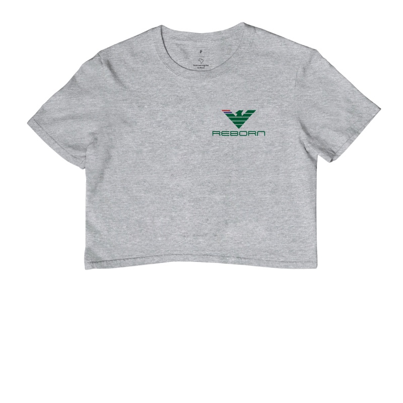 Vestir essa estampa é vestir a própria transformação. É dizer ao mundo: o passado ficou para trás, agora é tempo de florescer. 💎 Verde de renascimento. Força que não tem fim. REBORN — renascer, simplesmente, e brilhar. - Imagem 6