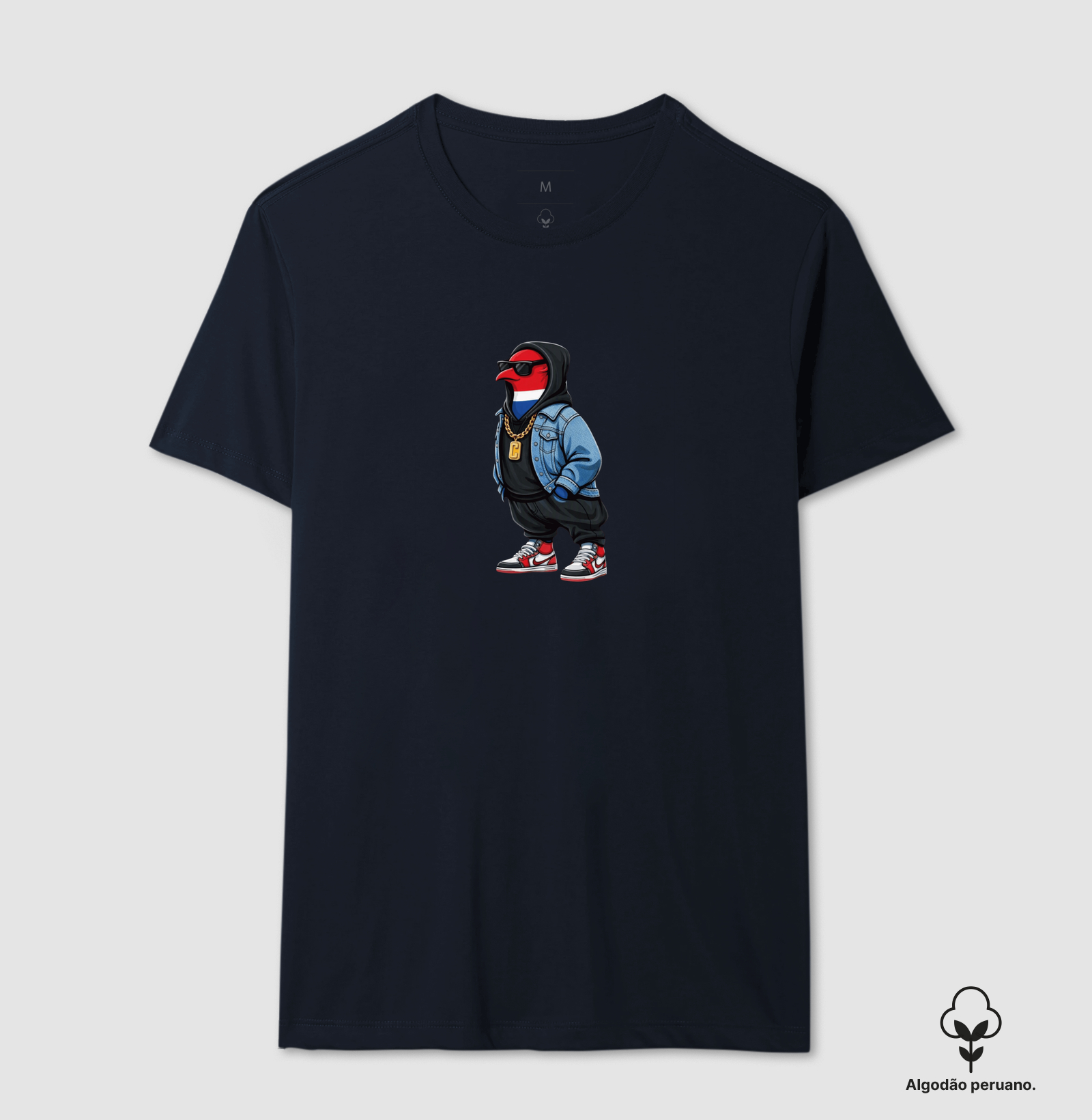 Essa estampa é puro estilo das ruas — com atitude que domina o visual streetwear! Vista essa camiseta e mostre que você tem flow, estilo e atitude em cada passo. - Imagem 3