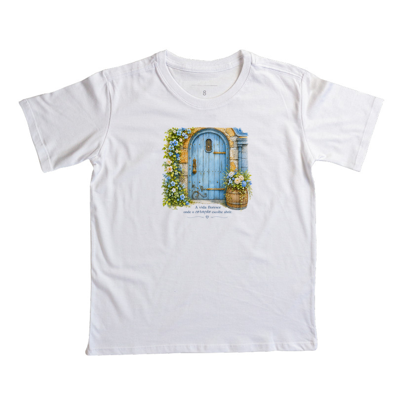 Camiseta Porta da felicidade - Imagem 4