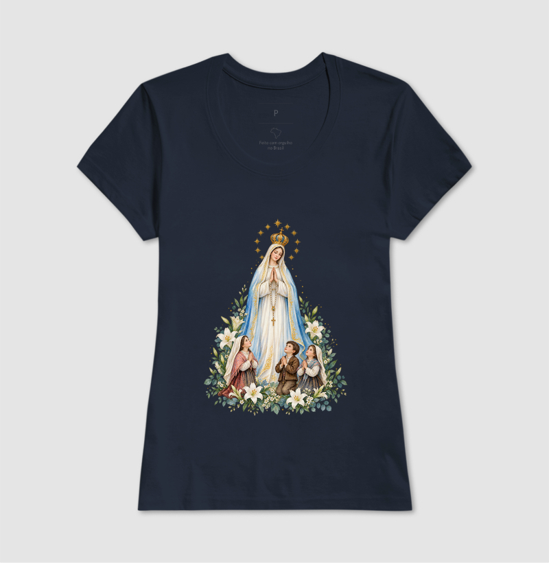 Nossa Senhora de Fátima e os Pastorinhos — Aquarela Botânica Régia - Imagem 5