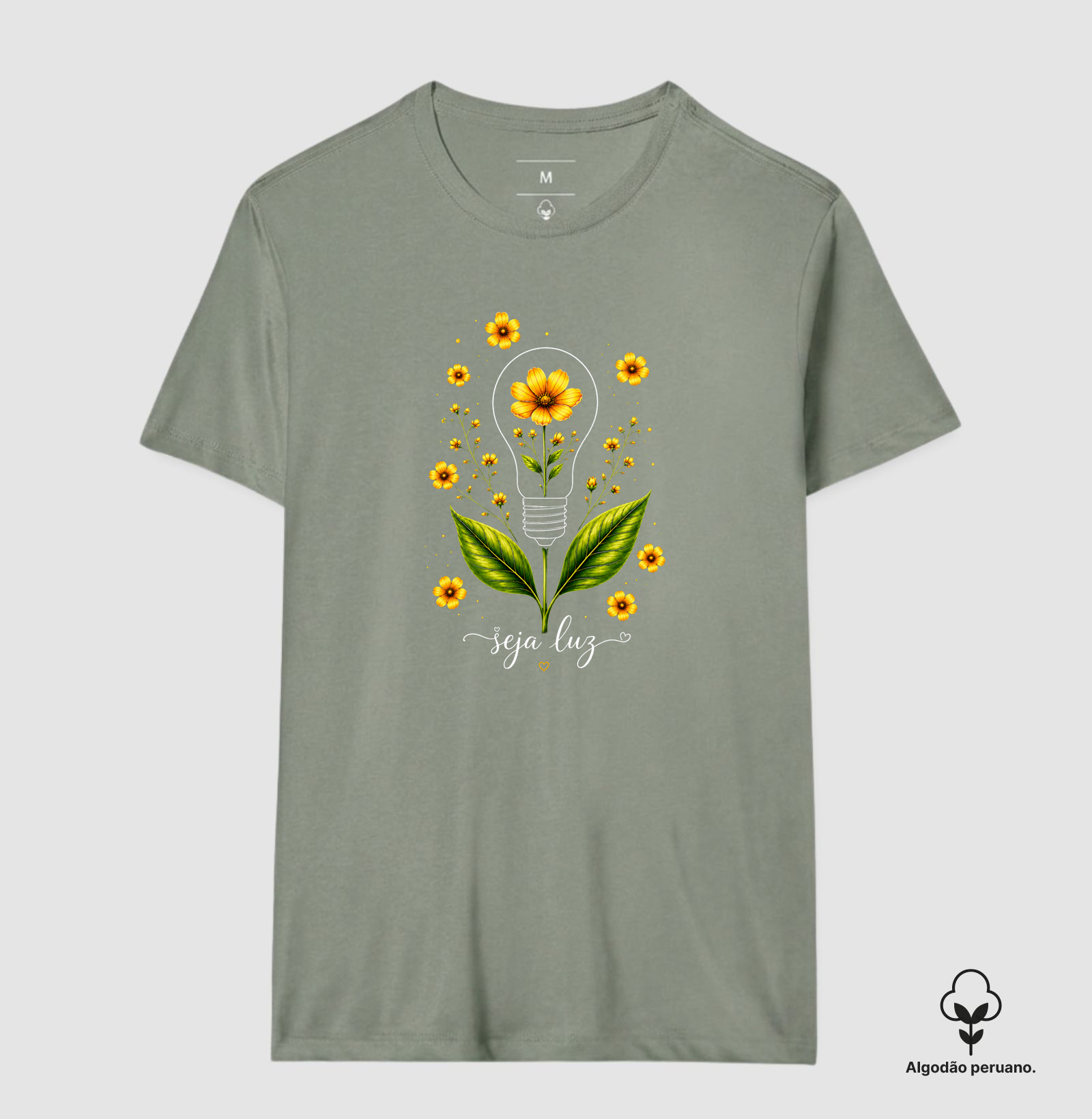 Camiseta Seja Luz - Imagem 8