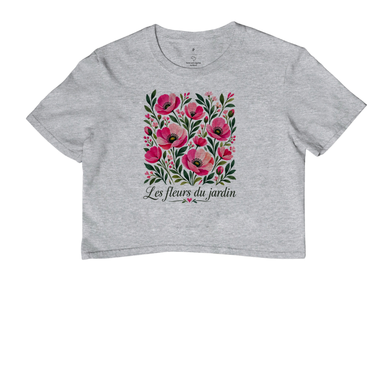 Camiseta Les fleurs du jardin - Imagem 6
