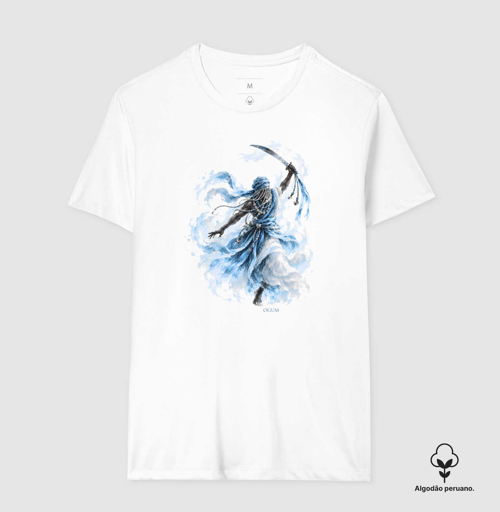 Camiseta Ogum Algodão Peruano  - Imagem 2