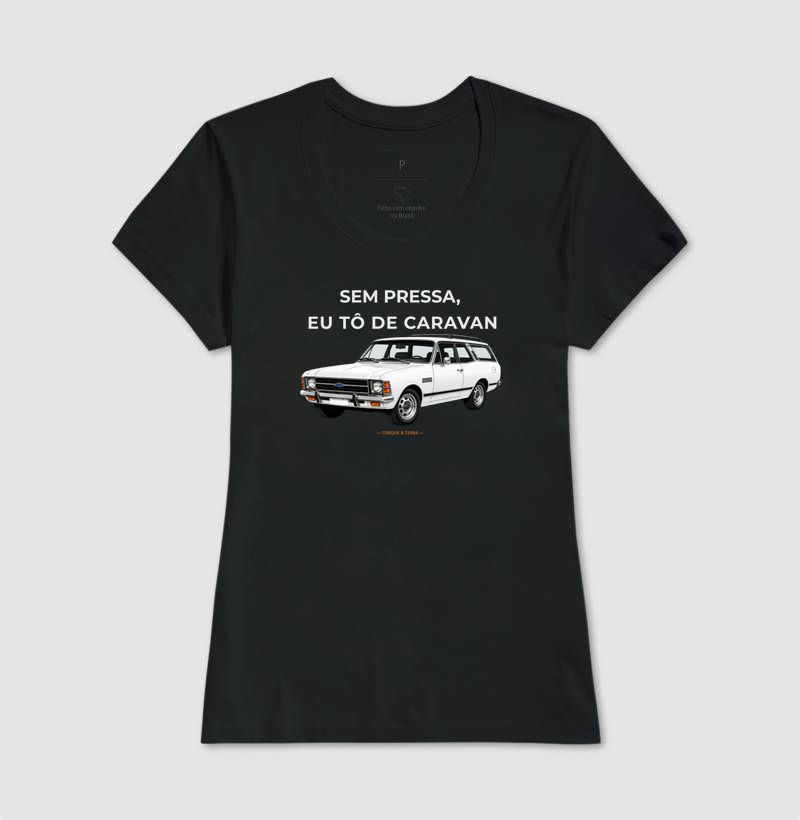 Sem pressa, eu tô de Caravan - Branca - Imagem 3