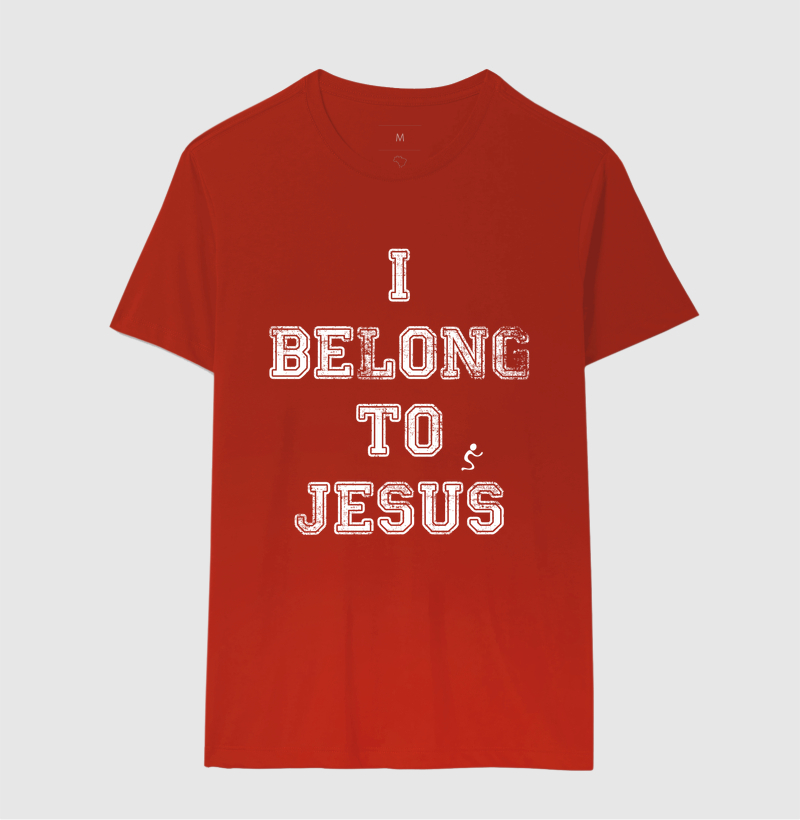 Camiseta Cristã I Belong to Jesus Pertenço a Jesus - Imagem 10