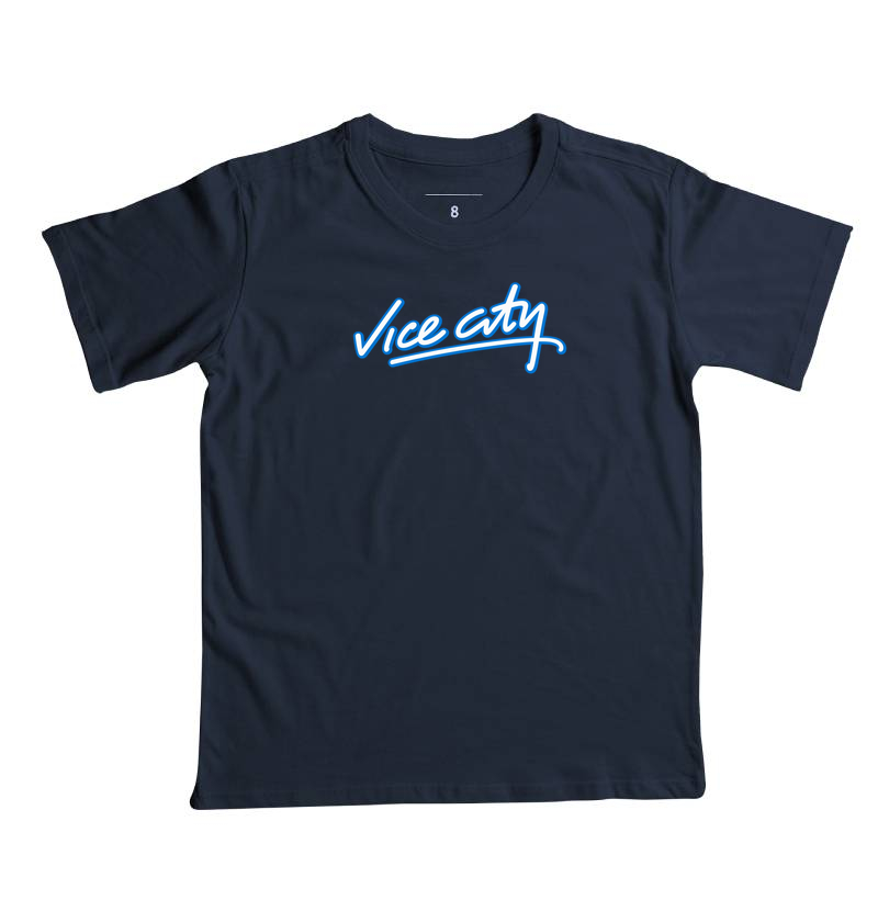 Camiseta Infantil Vice City - Logo - Imagem 3