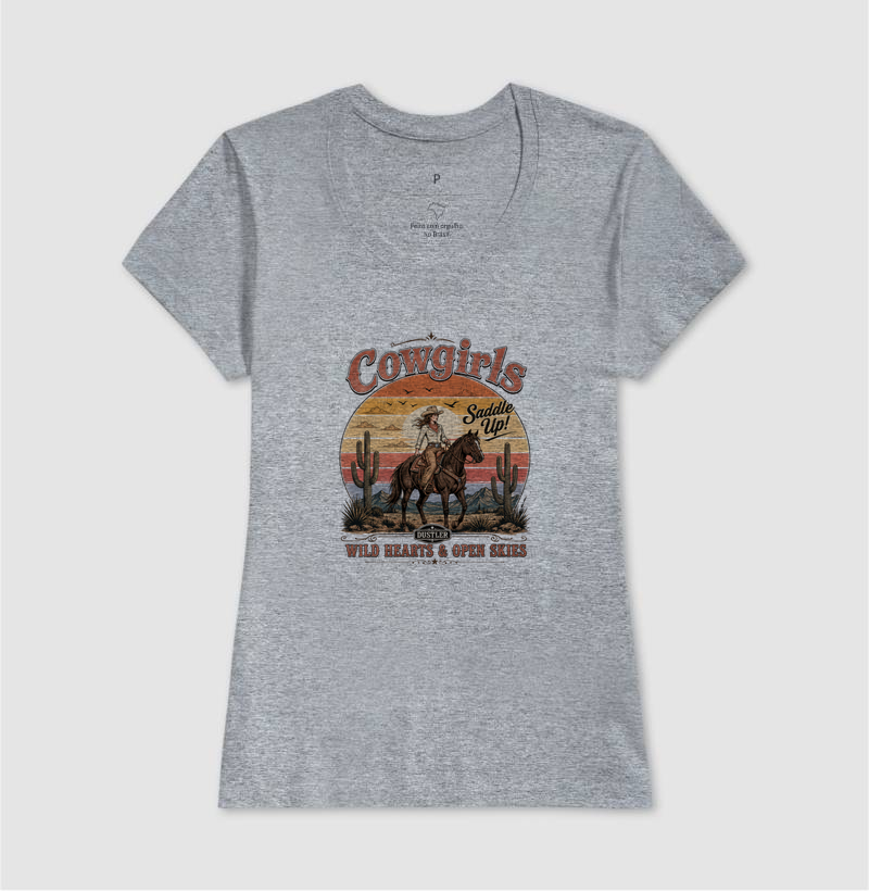 Baby Look Cowgirls Saddle Up - Imagem 5