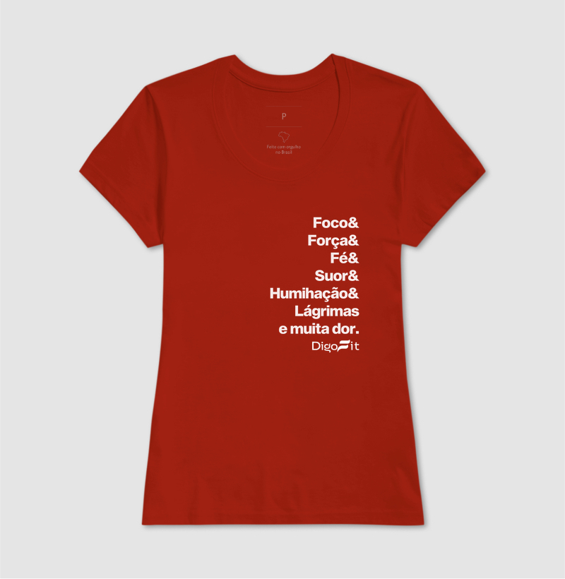 CAMISETA ACADEMIA FOCO E MUITA DOR - Imagem 11
