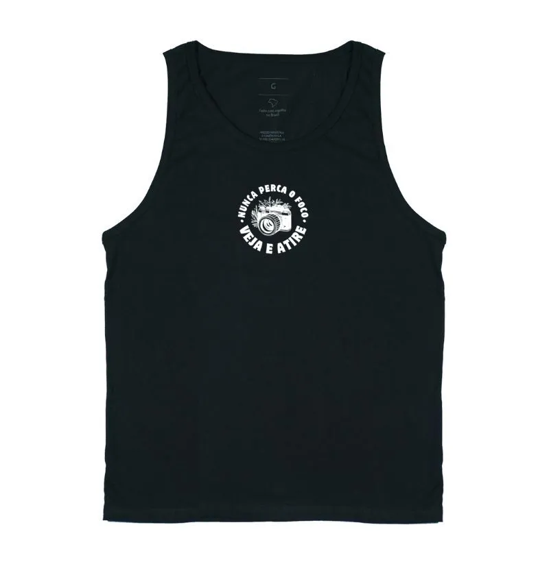 Camiseta regata, nunca perca o foco - Imagem 3