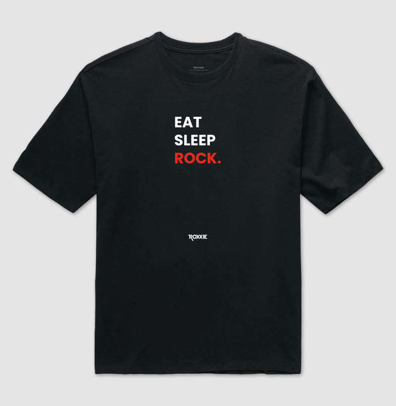 Camiseta Eat Sleep Rock - Imagem 2