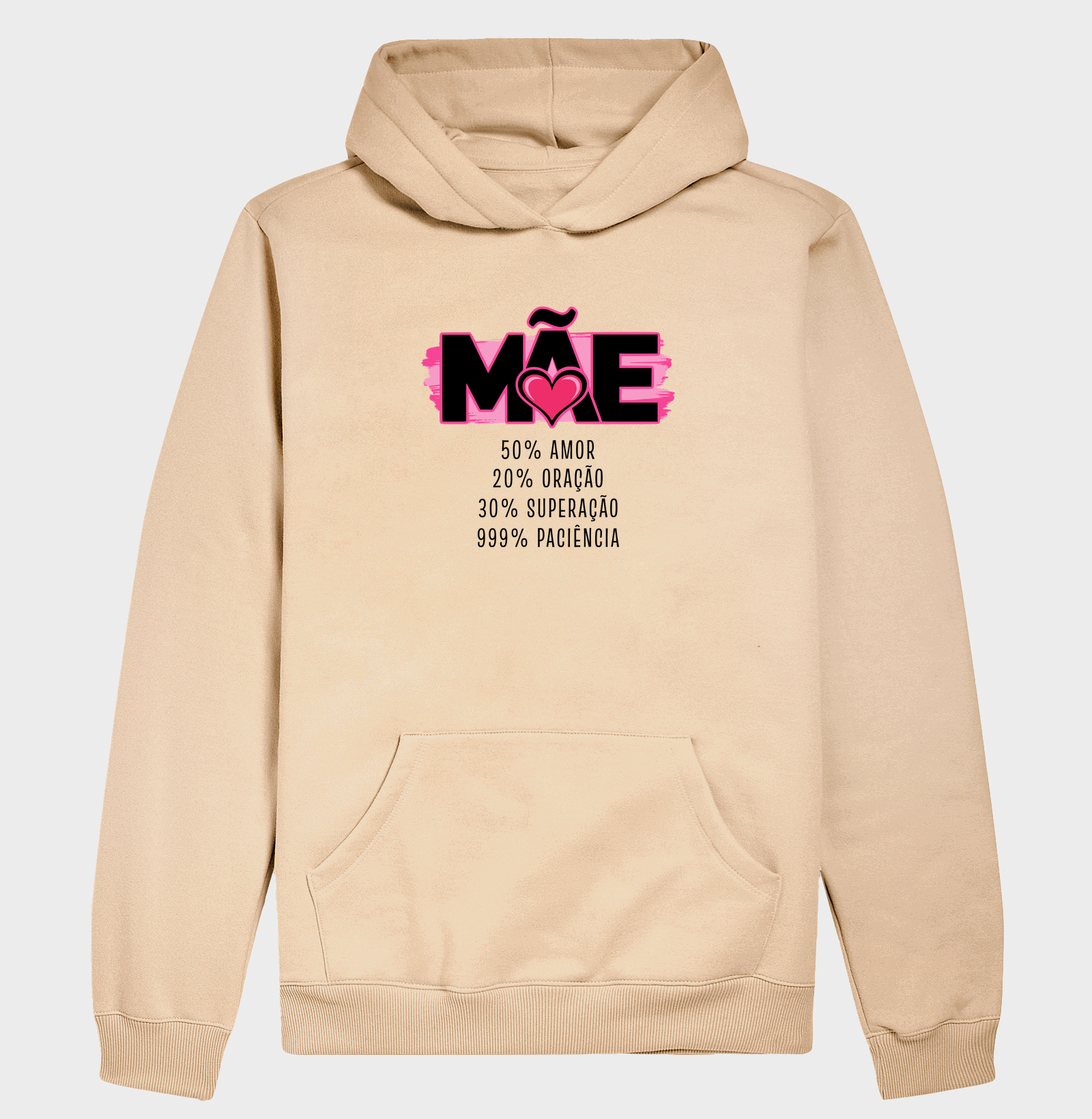 Hoodie Moletom 100% Mãe - Imagem 5