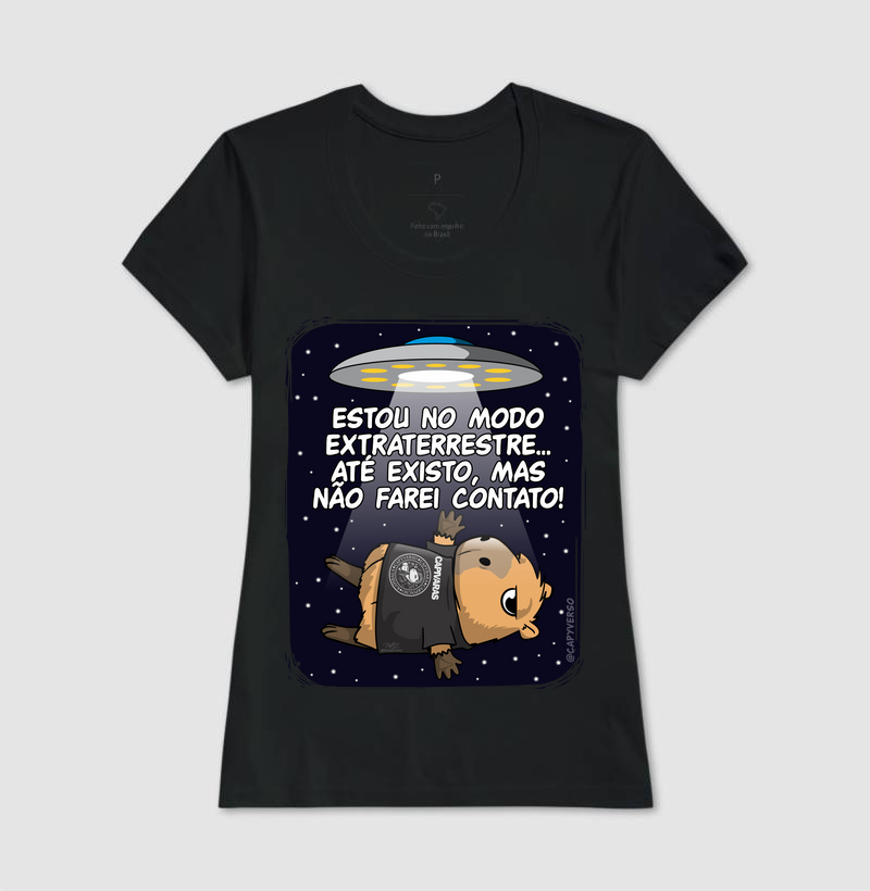 Camiseta Capivara Extraterrestre - Imagem 3