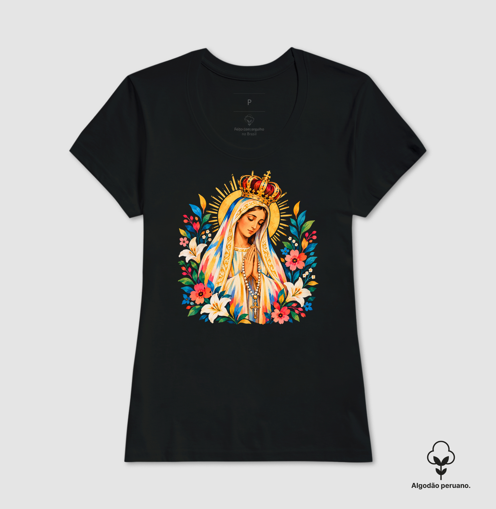 Nossa Senhora de Fátima em cores - Imagem 4