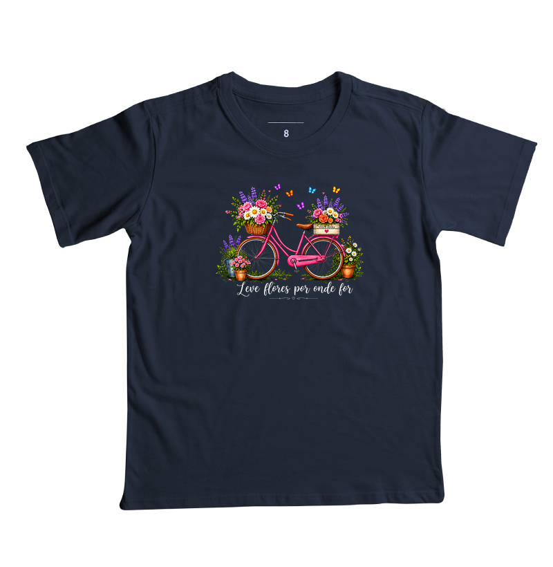 Camiseta Leve flores por onde for - Imagem 3