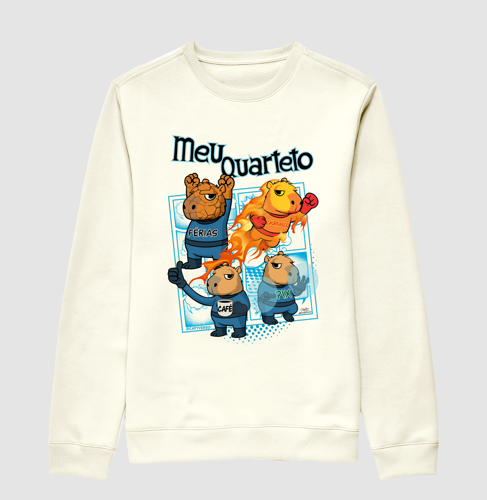 Camiseta Capivara Quarteto - Imagem 2