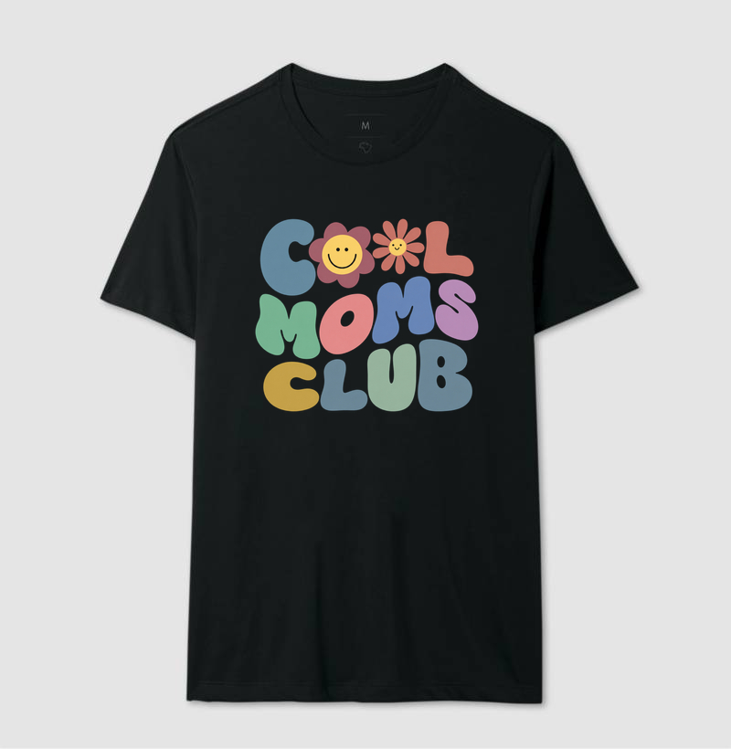 Camiseta Cool Moms Club (estampa G) - Imagem 2