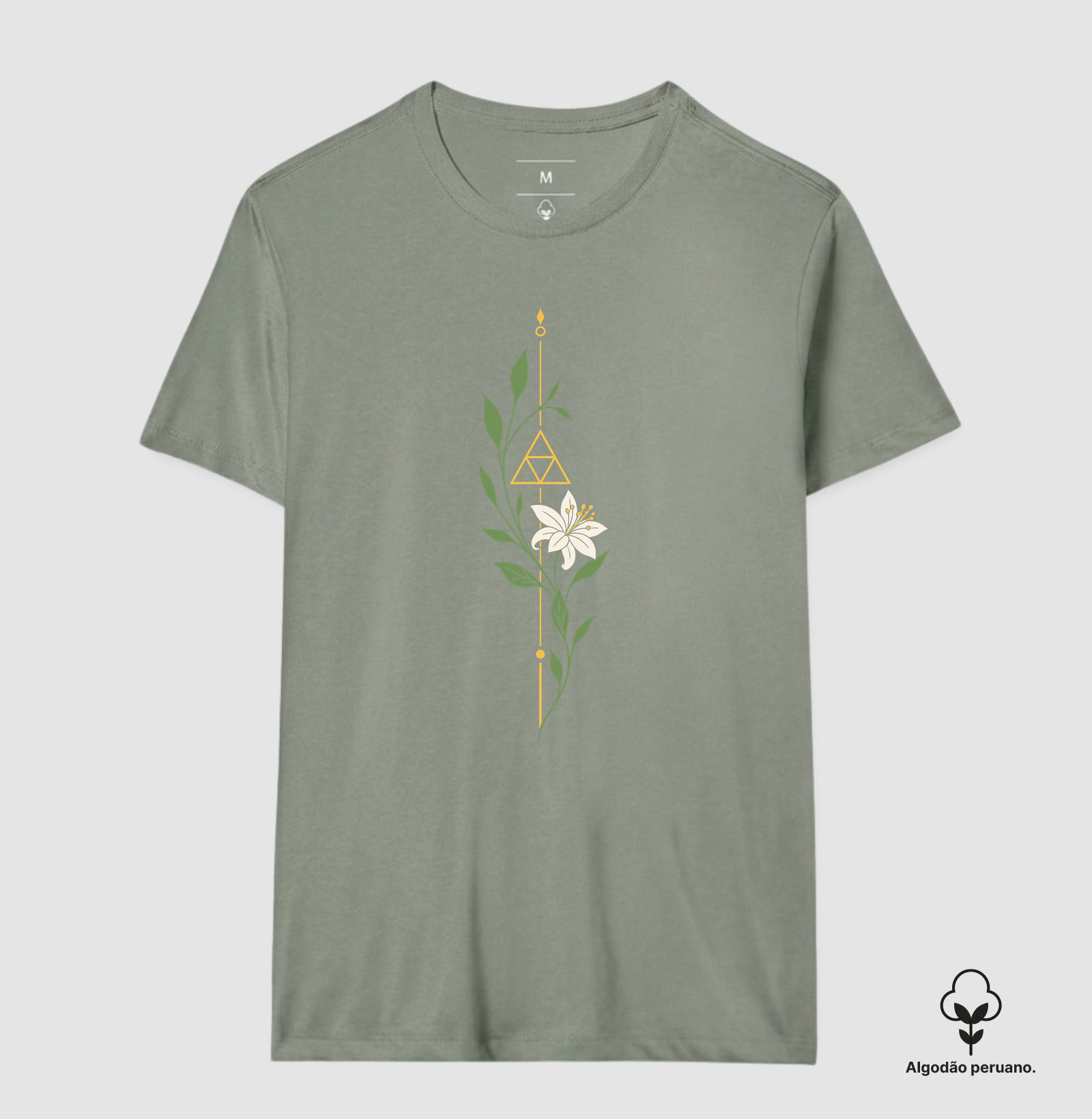 Pingente da Triforce – Flor e Folhagem - Imagem 4