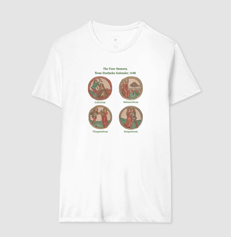 Camiseta A Ciência dos Humores: Medicina Medieval - Imagem 5