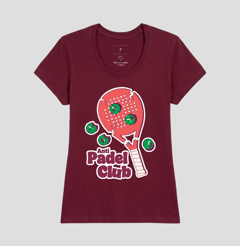 Camiseta Anti Padel Club Raquete Quebrada - Imagem 19