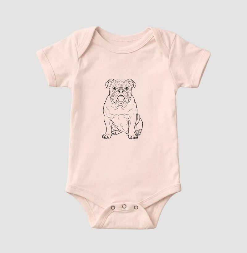 Bulldog (Buldogue) Inglês - Desenho - Imagem 5