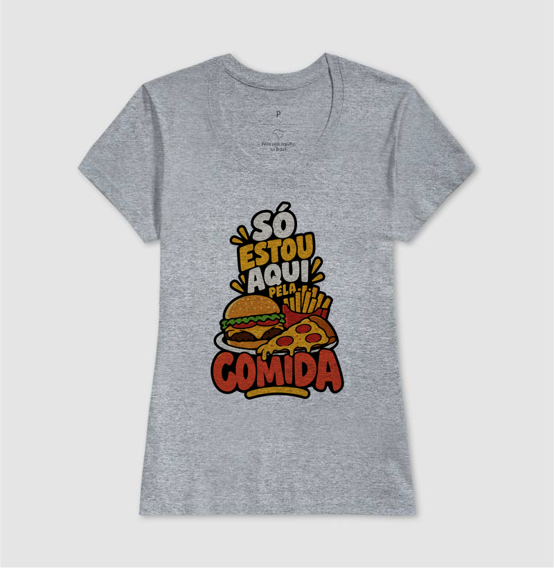 Só Estou Aqui pela Comida – Hambúrguer e Pizza - Imagem 9