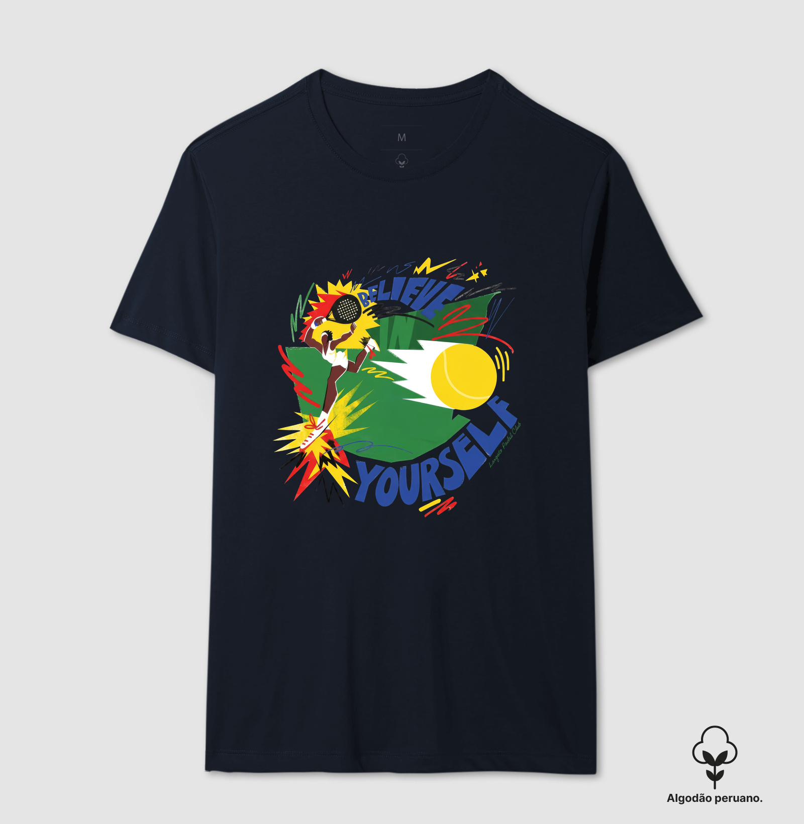Camiseta Padel Believe In Yourself Retrô - Imagem 6