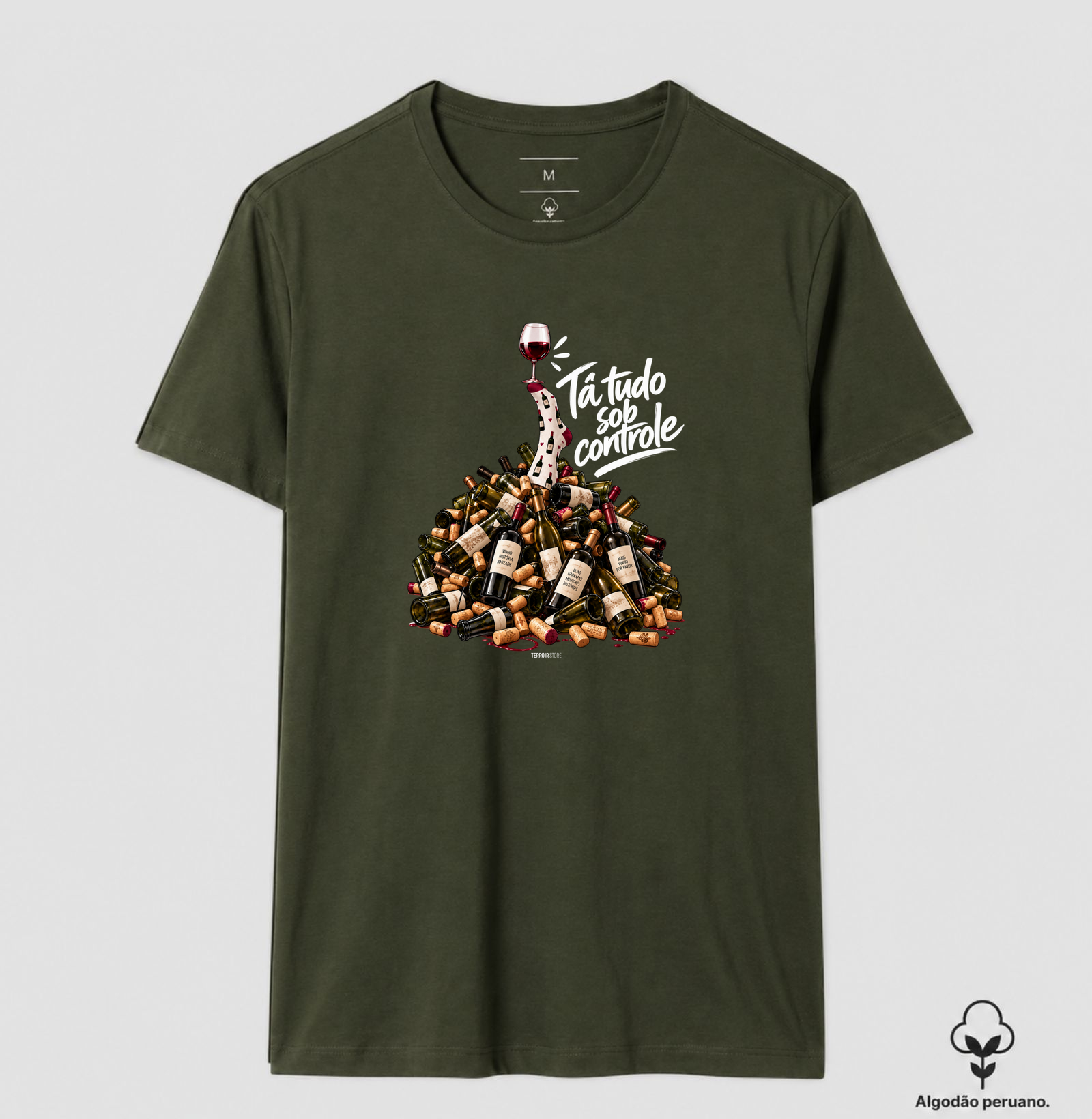 Camiseta “Entre Garrafas e Histórias” – Wine Mood - Imagem 9