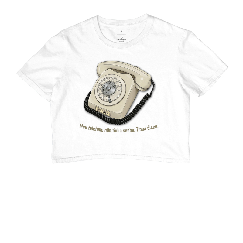 Camiseta Vintage Telefone Disco - Imagem 3
