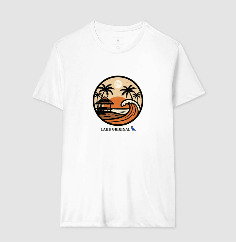 “Vista o pôr do sol, o som das ondas e o charme do Nordeste com a estampa Lahu Original. Um design que carrega o calor, a beleza e a alma das praias brasileiras — feita para quem vive o verão o ano inteiro.” - Imagem 4