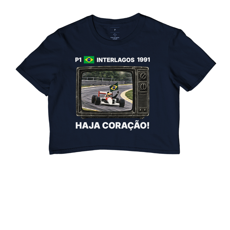 Domingo de Corrida – Camiseta Retrô TV Anos 90 Automobilismo - Imagem 4