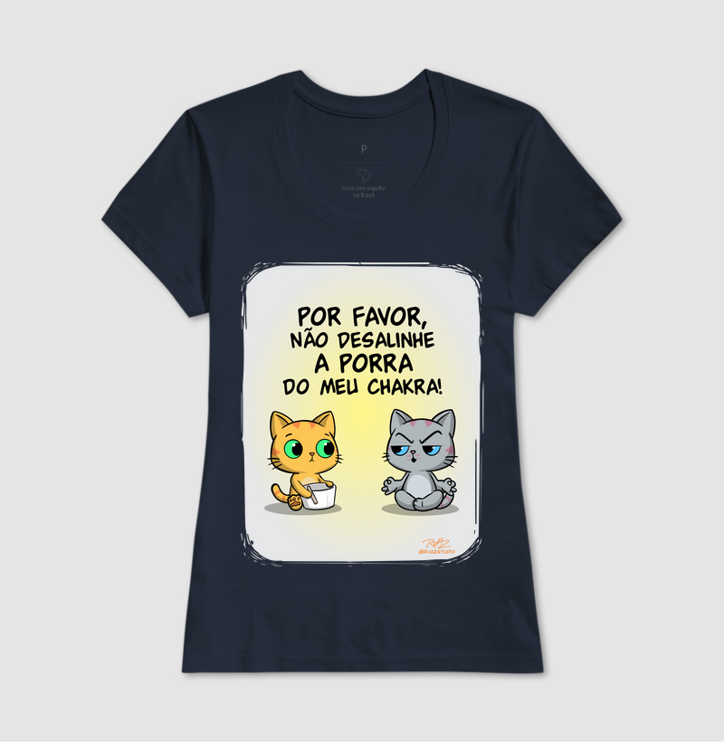 Camiseta Gato Sincero Chakra - Imagem 7