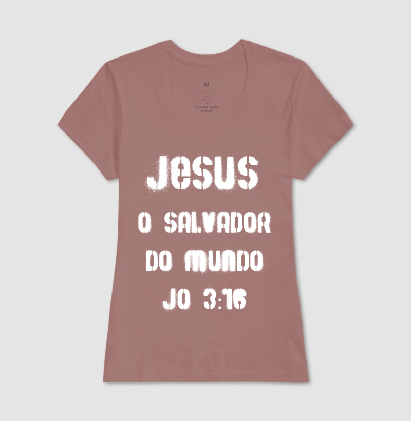 Camiseta Cristã O Salvador do Mundo - Imagem 17