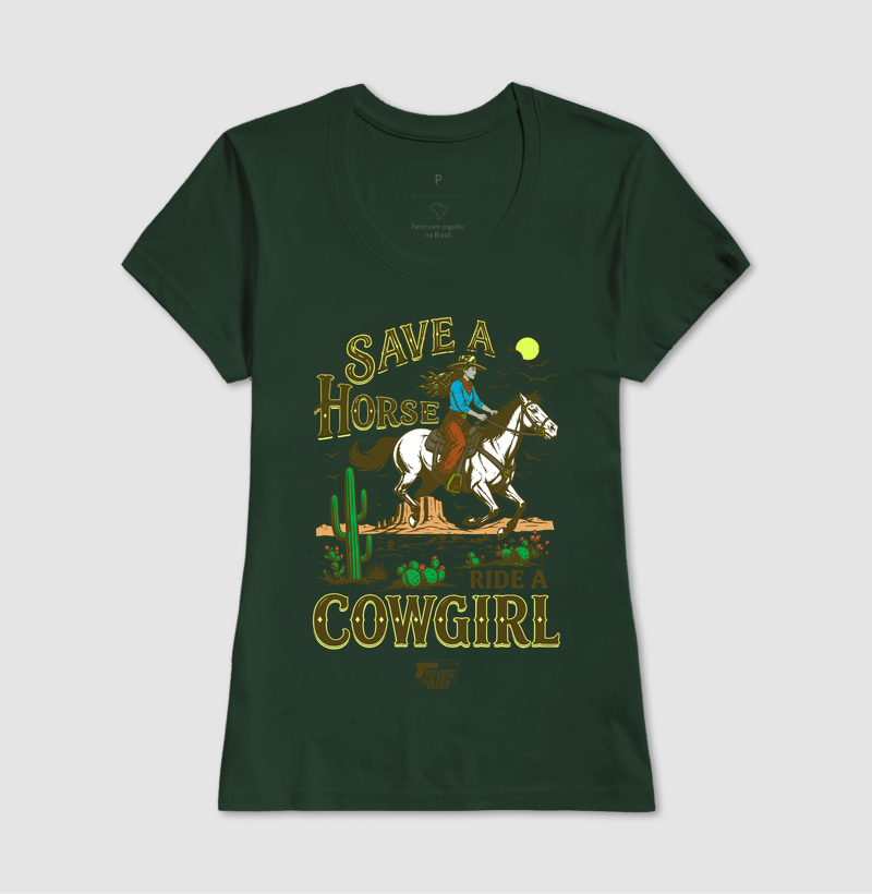 Save a Horse Ride a Cowgirl Pólvora com Blush - Imagem 14